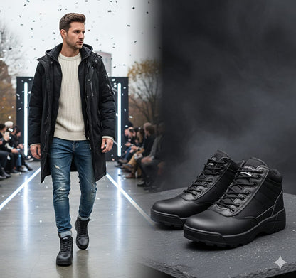 COMBAT SWAT HALF COLLAR TACTICAL BOOT